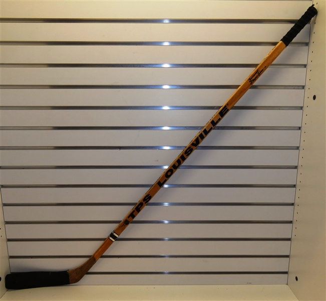 Adam Oates Game Used Louisville Stick