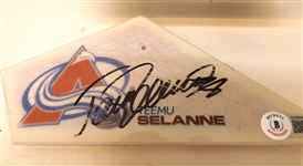 Teemu Selanne Autographed McFarlane Figure