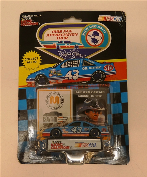 Richard Petty Autographed 1/64 Die Cast