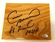 Cedric Maxwell Autographed 5x6 Floor Piece