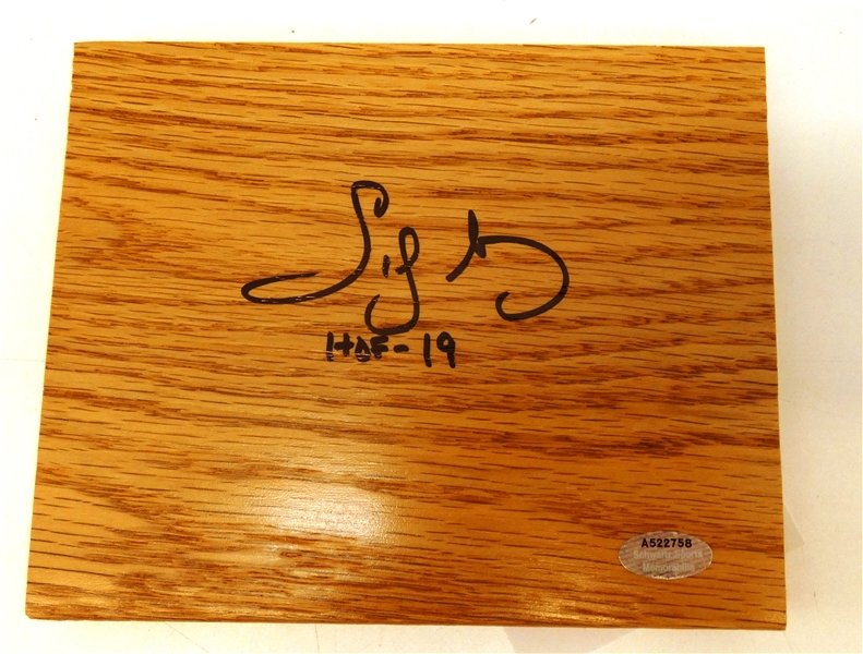 Sidney Moncrief Autographed 5x6 Floorboard