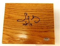 Sidney Moncrief Autographed 5x6 Floorboard