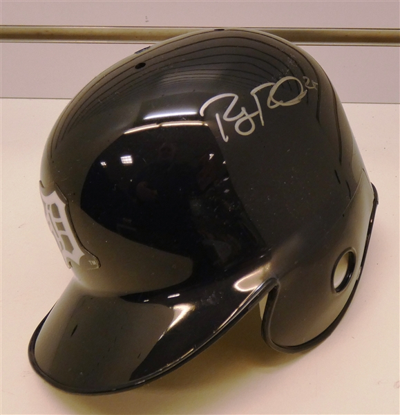 Ryan Raburn Autographed Tigers Mini Helmet