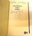 Tommy John Autographed Book
