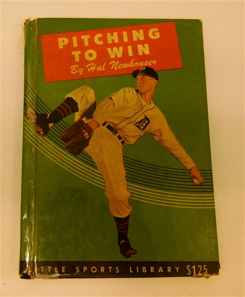 Hal Newhouser Autographed Book