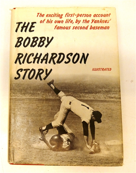 Bobby Richardson Autographed Book