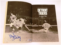 Mickey Stanley Autographed Tigers Book
