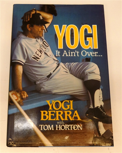 Yogi Berra Autographed Book