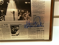 Steve Fisher Autographed Plaque