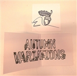 Ed Sheeran Autographed Autumn Variations CD