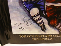 Ted Lindsay Autographed Poster (Pick up only)