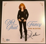 Reba McIntyre Autographed Album Flat