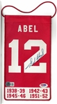 Sid Abel Autographed 5x10 Mini Banner