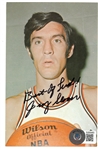 Jerry Sloan Autographed Postcard