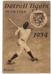 Detroit Tigers 1934 In Picture Photo Yearbook