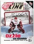 Gordie Howe Autographed Red Wings Magazine