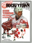 Steve Yzerman Autographed 600th Goal Commemorative Magazine