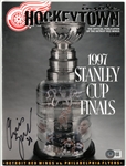 Chris Osgood Autographed 1997 Stanley Cup Finals Program