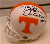 Phillip Fulmer Autographed Tennessee Mini Helmet