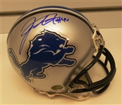 Jahvid Best Autographed Detroit Lions Mini Helmet
