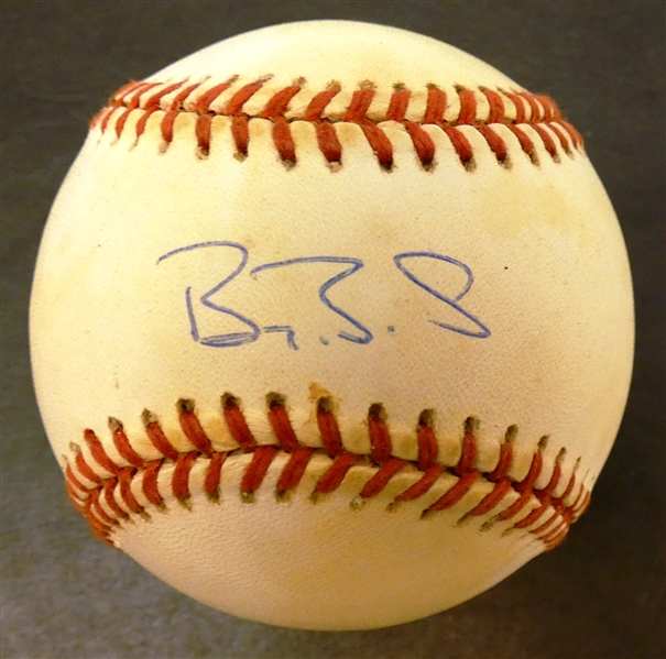 Barry Bonds Autographed Baseball