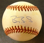 Barry Bonds Autographed Baseball