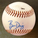 Ben Davis Autographed Baseball