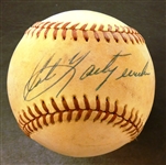 Carl Yastrzemski Autographed Baseball