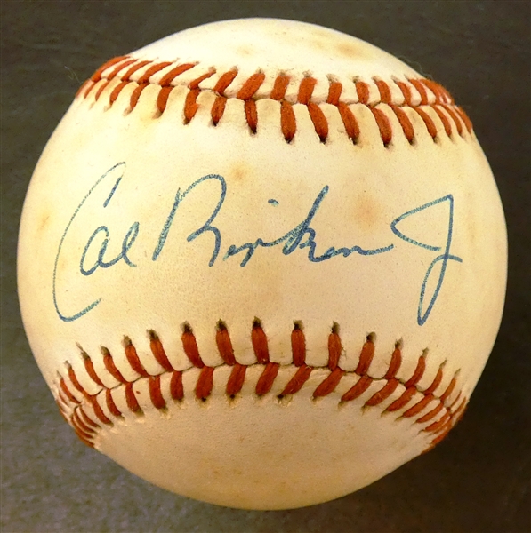 Cal Ripken, Jr. Autographed Baseball