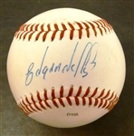 Edgar Alfonso Autographed Baseball