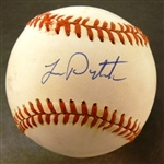 Lenny Dykstra Autographed Baseball