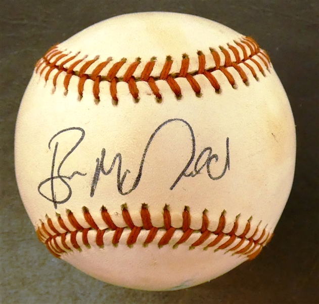 Ben McDonald Autographed Baseball