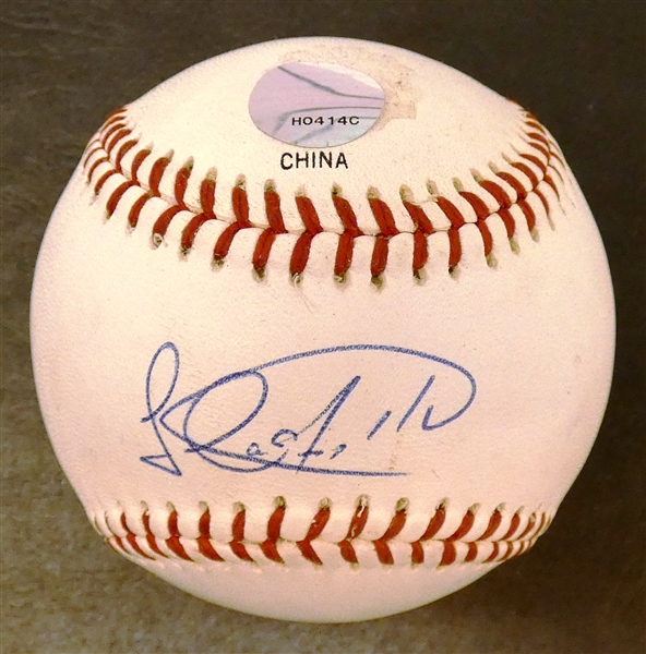 Luis Castillo Autographed Baseball