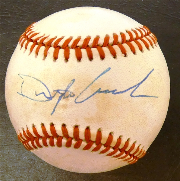 Dwight Gooden Autographed Baseball