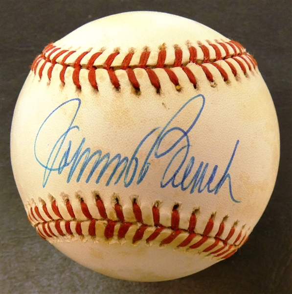 Johnny Bench Autographed Baseball