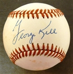 George Kell Autographed Baseball