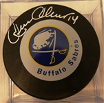 Robert Picard Autographed Sabres Puck