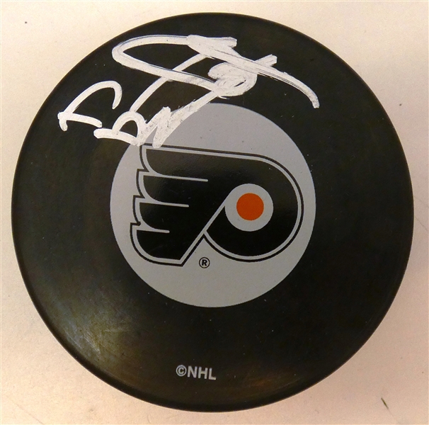 Pavel Brendl Autographed Flyers Puck