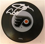 Pavel Brendl Autographed Flyers Puck