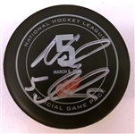 Nicklas Lidstrom Autographed #5 Retirement Puck