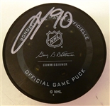 Joe Veleno Autographed EDGE Tracking Puck