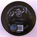 Lucas Raymond Autographed 12/7/21 Red Wings EDGE Tracking Puck