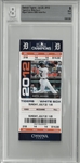 Miguel Cabrera 300th Homerun BGS 9 Mint Ticket