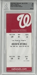 Albert Pujols 500th Homerun Souvenir Ticket - BGS Mint 9