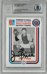 Jim Price Autographed 1988 Dominos