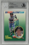 Alan Trammell Autographed 1989 Fleer