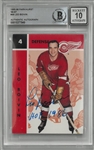Leo Boivin Autographed 1995 Parkhurst