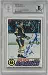 Johnny Bucyk Autographed 1977/78 Topps