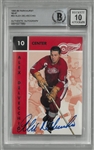 Alex Delvecchio Autographed 1995 Parkhurst
