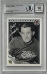 Bill Gadsby Autographed 1991 Ultimate